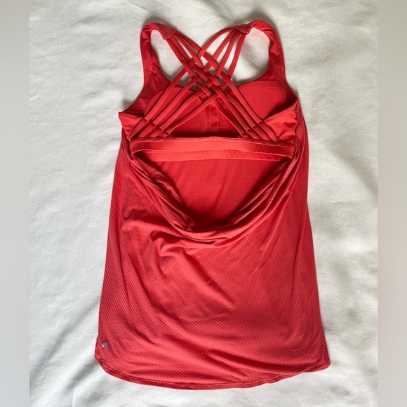 Lululemon Wild tank Women's Coral atomic red  Tank Top 6 - Picture 6 of 6